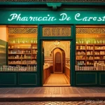 Home 16 모로코에서 약국 이용법 - **Prompt 1: Moroccan Night Pharmacy Scene**
"A vibrant, softly lit street scene in a Moroccan ci...